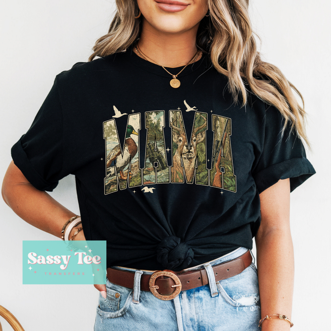 CAMO MAMA HUNTING SEASON **Preorder/Restock Ships in 5-10 biz days**