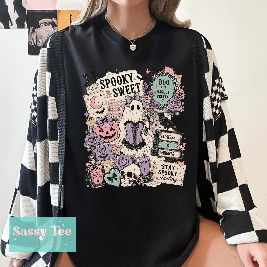 SPOOKY SWEET BOO MAKE IT PRETTY GIRLY GHOST **Preorder/Restock Ships in 5-10 biz days**