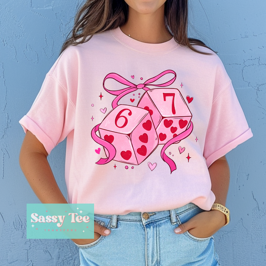 DICE SIX SEVEN VALENTINE **Preorder/Restock Ships in 5-10 biz days**