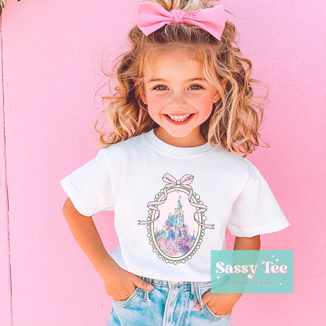 PINK MAGIC CASTLE BOW Kids