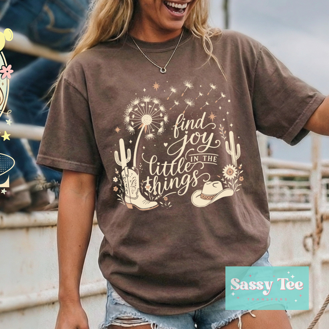FIND JOY IN THE LITTLE THINGS DANDELION **Preorder/Restock Ships in 5-10 biz days**