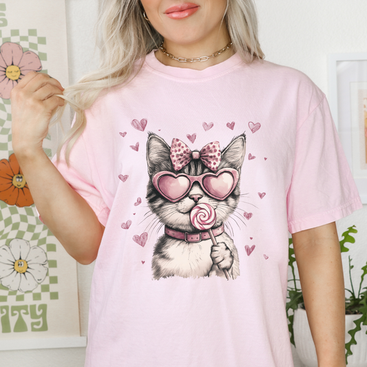 CAT LOLLIPOP VALENTINE
