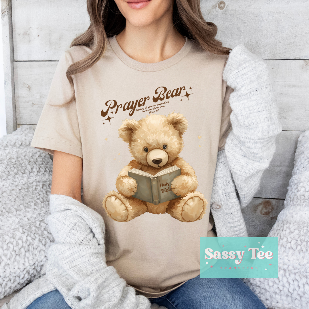 PRAYER BEAR FAITH **Preorder/Restock Ships in 5-10 biz days**