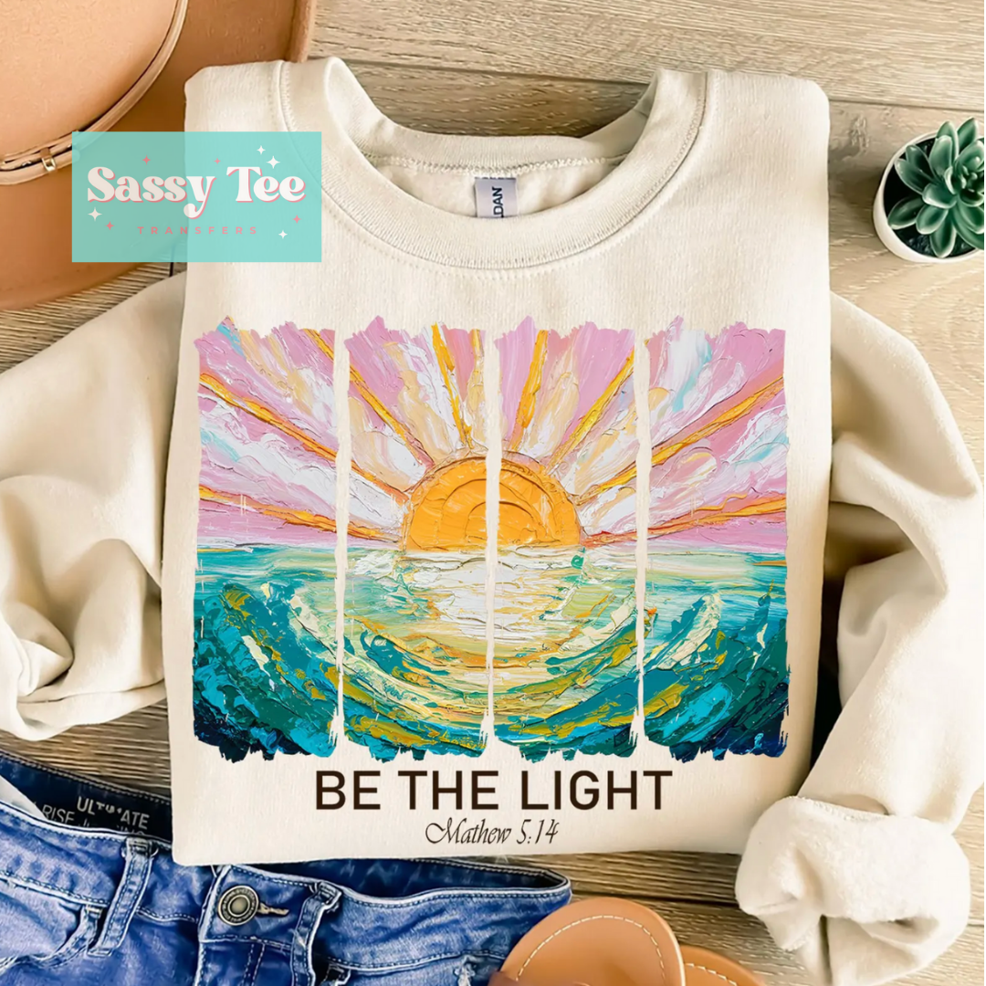 BE THE LIGHT FAUX TEXTURE PAINT **Preorder/Restock Ships in 5-10 biz days**