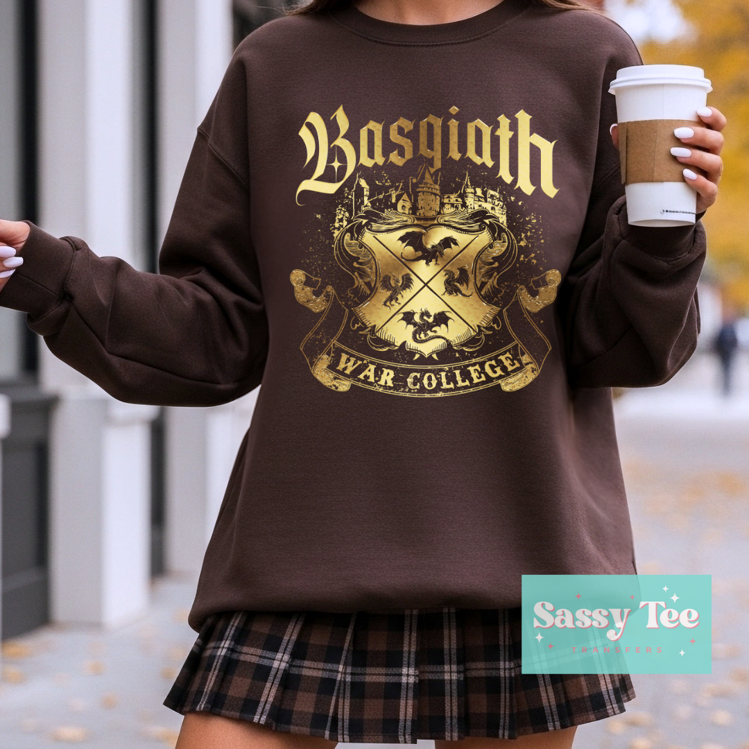 BASGIATH DRAGONS WAR COLLEGE BOOK **Preorder/Restock Ships in Est. 5-10 biz days**
