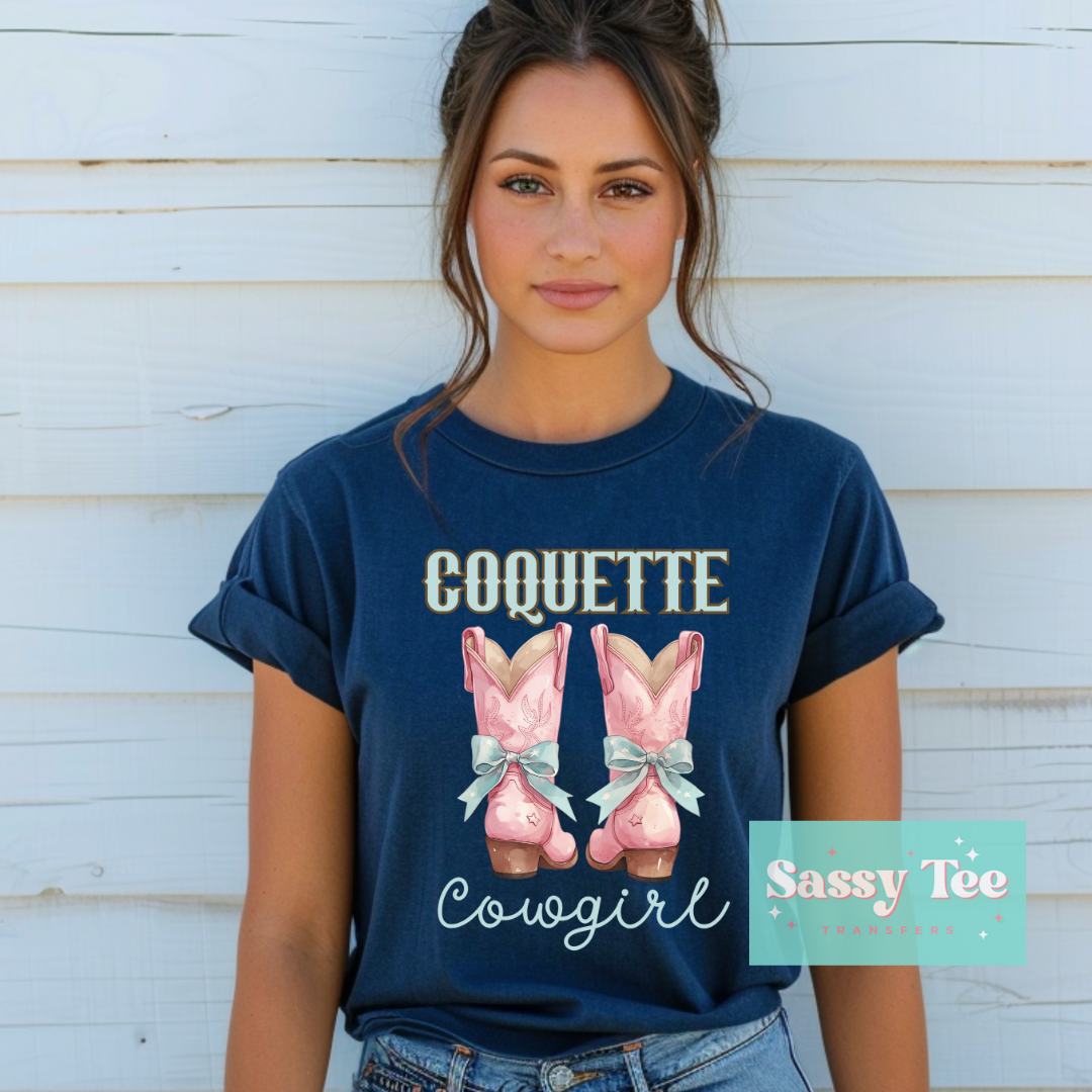 COQUETTE COWGIRL PINK TURQUOISE **Ships in 5-10 biz days**