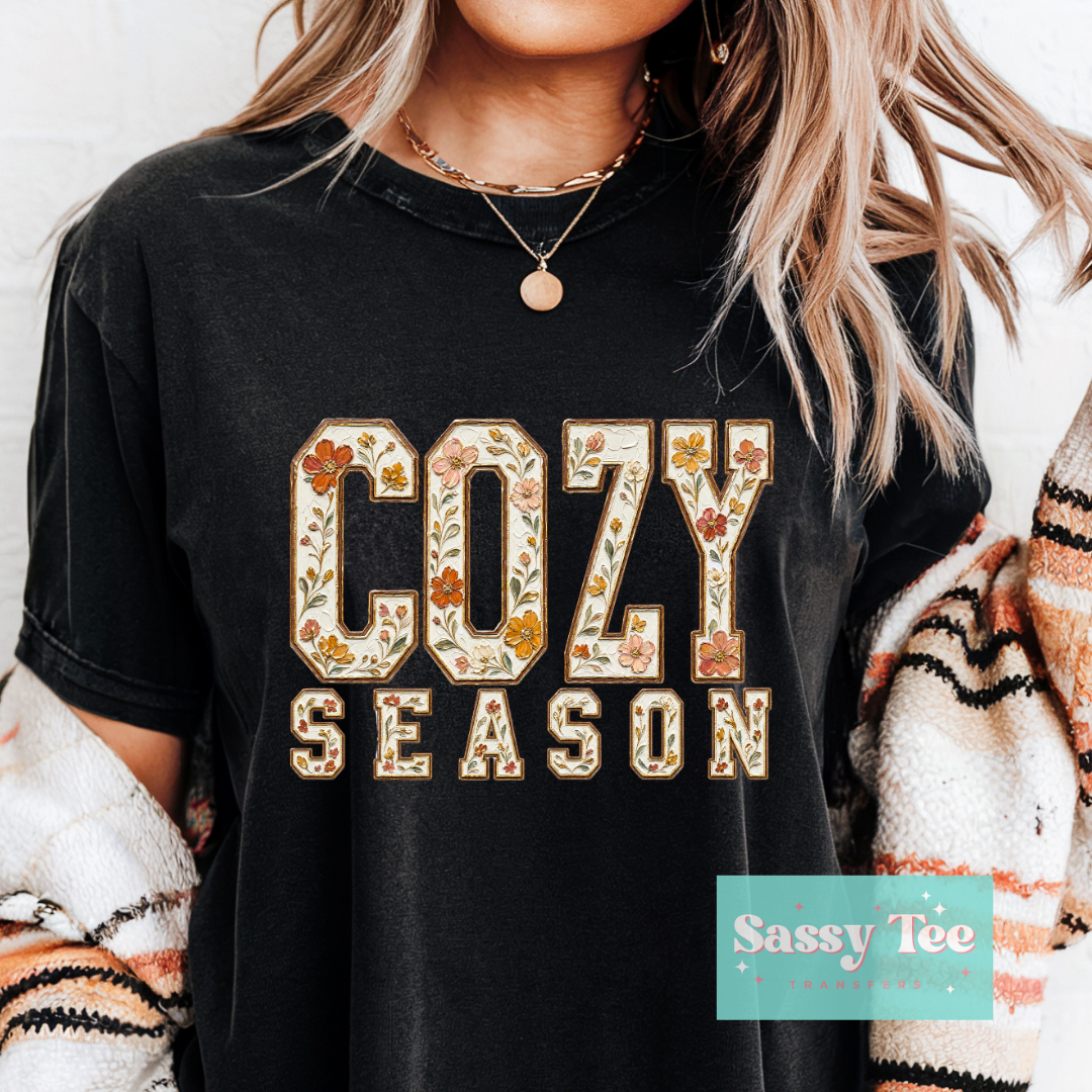 COZY SEASON FALL FAUX TEXTURED PAINT **Preorder/Restock Ships in 5-10 biz days**