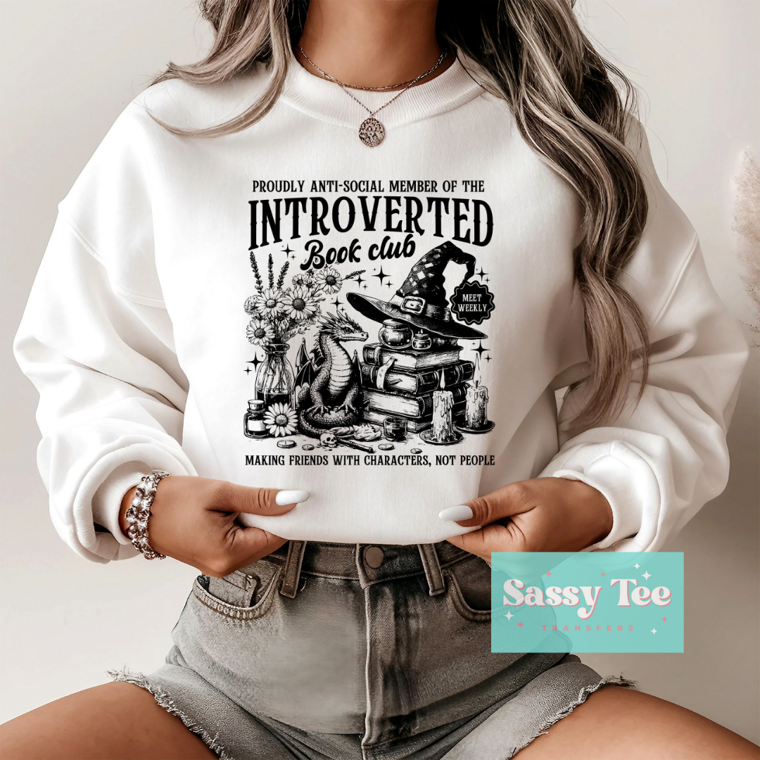 INTROVERTED BOOK CLUB FANTASY **Preorder/Restock Ships in 5-10 biz days**