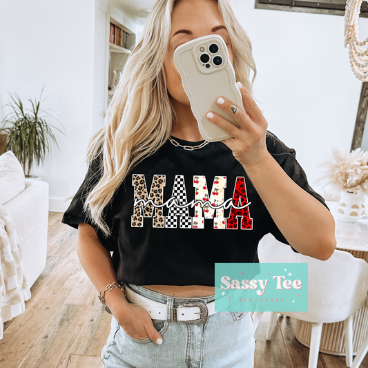 MAMA RETRO LEOPARD CHERRY **Preorder/Restock Ships in 5-10 biz days**