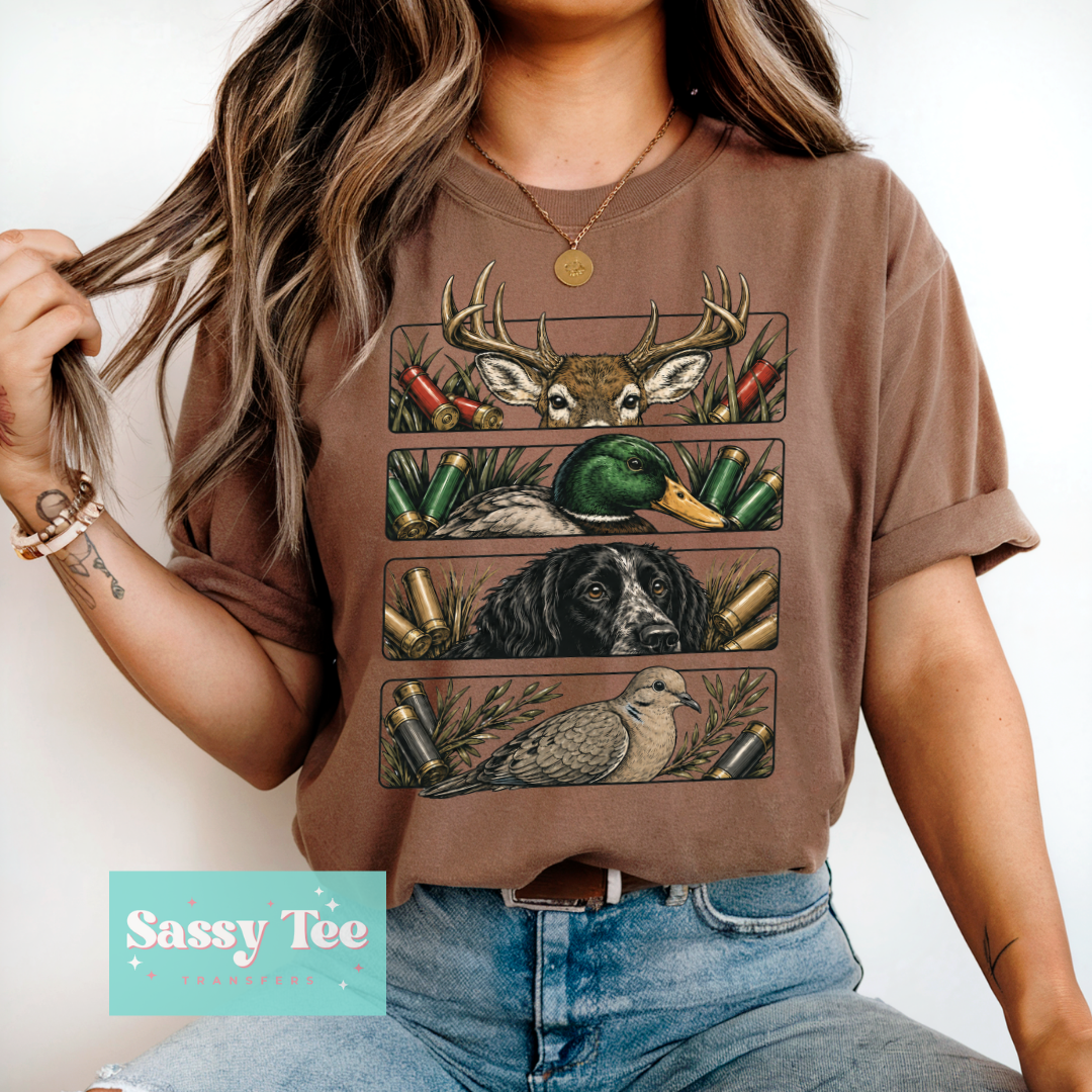 HUNTING SEASON DEER DUCK DOG FOWL **Preorder/Restock Ships in 5-10 biz days**