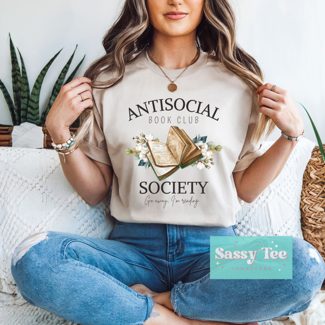ANTISOCIAL BOOK CLUB SOCIETY VINTAGE **Preorder/Restock Ships in 5-10 biz days**
