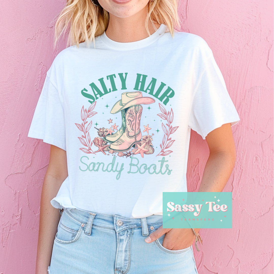 SALTY HAIR SANDY BOOTS