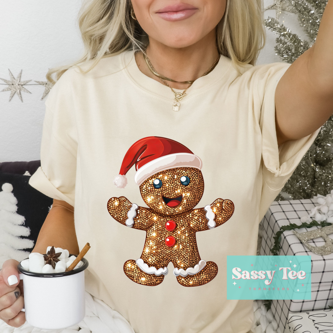 GINGERBREAD MAN GLITTER **Preorder Restock Ships in Est. 5-10 biz days**