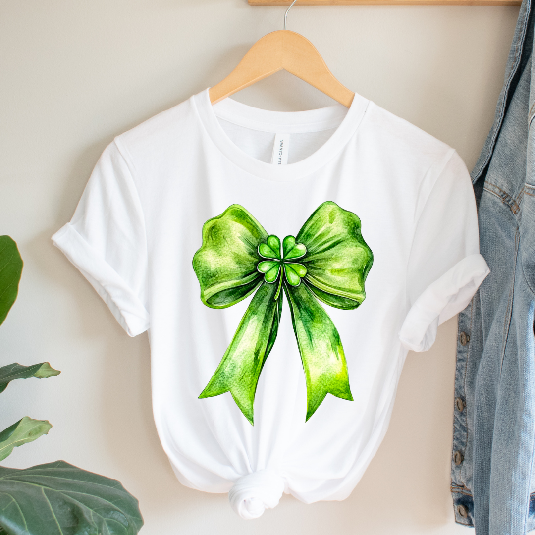 COQUETTE CLOVER BOW LUCKY