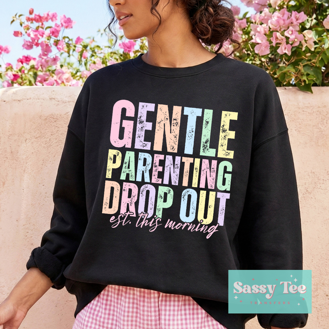 GENTLE PARENTING DROP OUT PASTELS **Preorder/Restock Ships in 5-10 biz days**