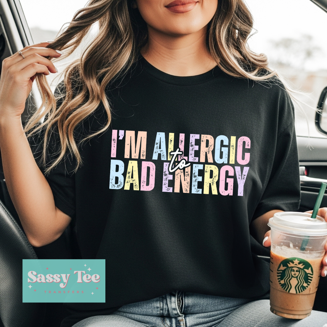 I'M ALLERGIC TO BAD ENERGY PASTELS **Preorder/Restock Ships in 5-10 biz days**