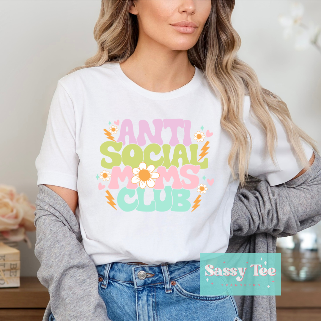 ANTI SOCIAL MOMS CLUB RETRO