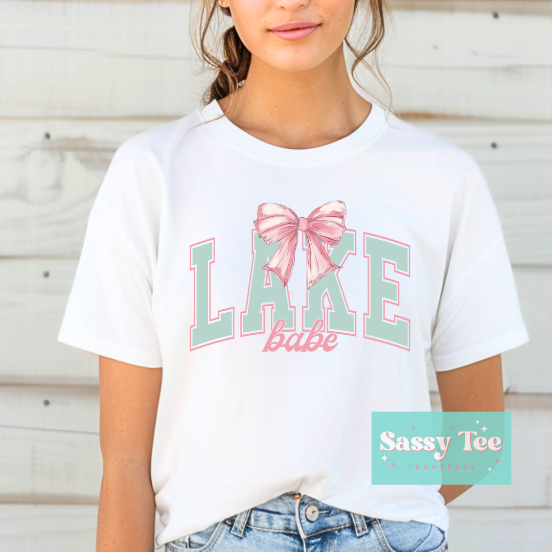 LAKE BABE PINK BOW