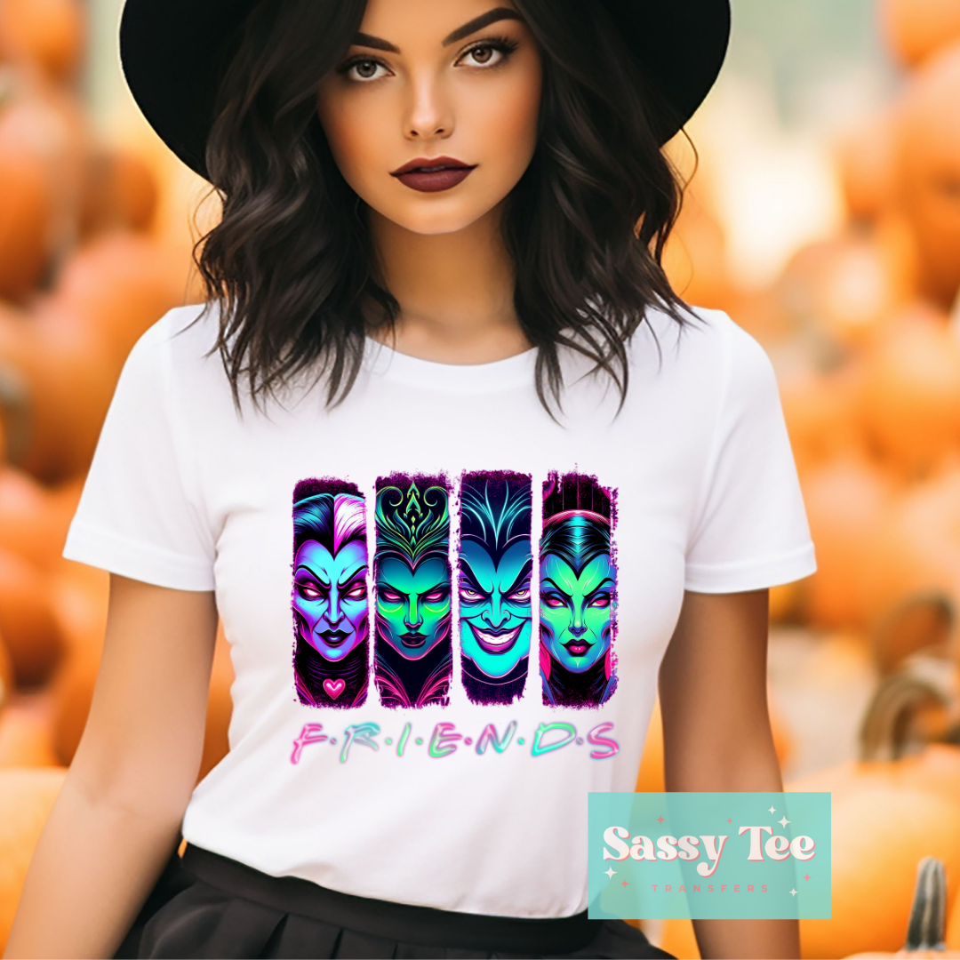 EVIL WITCH FRIENDS BRIGHT COLORS **Preorder Ships in 5-10 biz days**