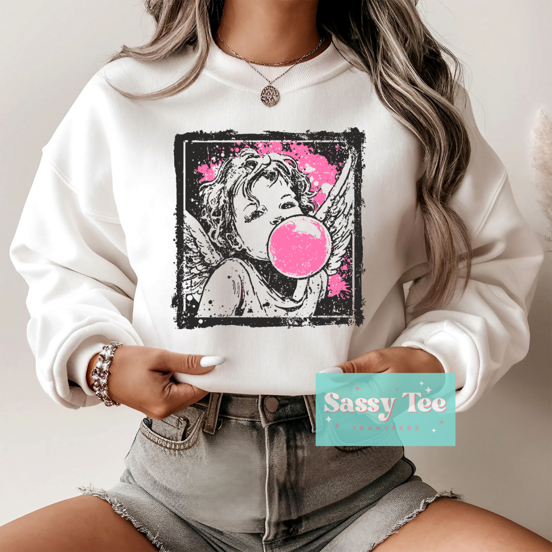 RETRO CUPID BUBBLEGUM BLACK FRAME **Preorder/Restock Ships in 5-10 biz days**