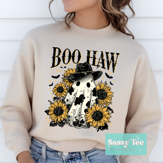 BOO HAW GHOST FLORAL BATS