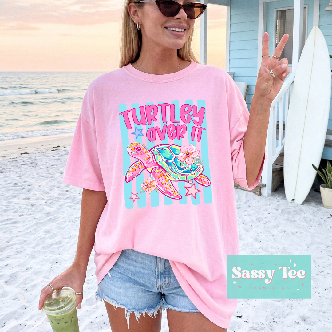 TURTLEY OVER IT PREPPY STRIPES **Preorder/Restock Ships in 5-10 biz days**