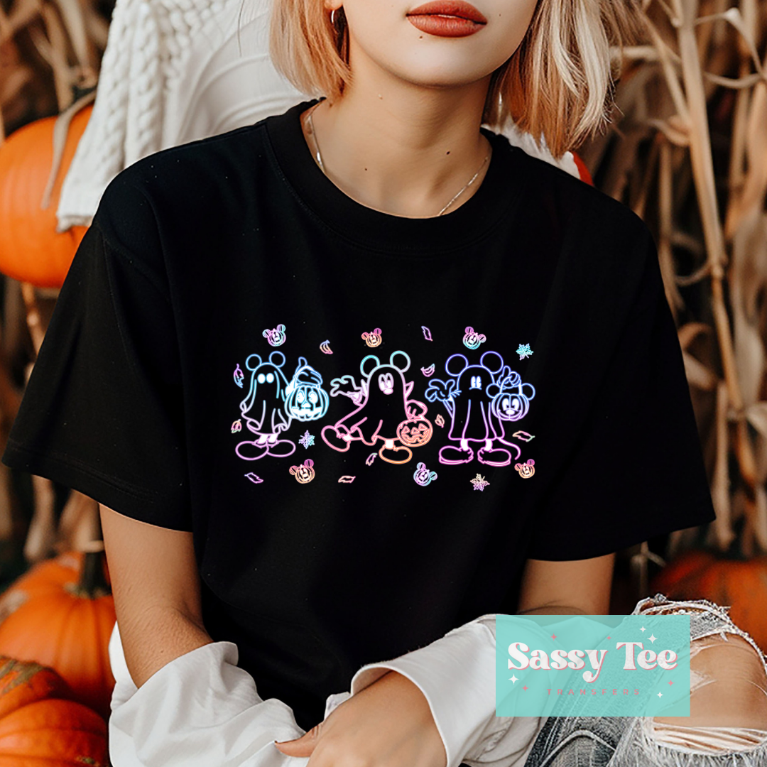 GHOSTS MOUSE PARTY BRIGHT COLORS **Preorder/Restock Ships in 5-10 biz days**