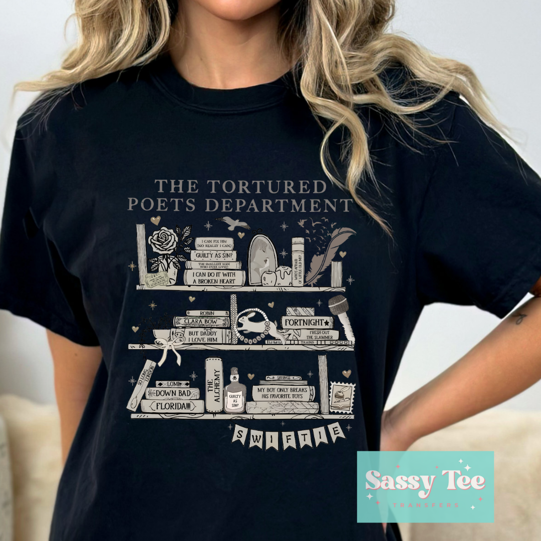 TORTURED POET BOOK SHELF SWIFTIE *Restocked