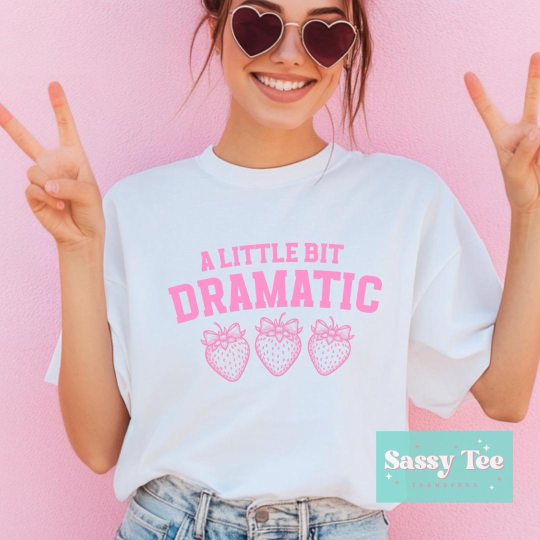 A LITTLE BIT DRAMATIC STRAWBERRY **Preorder, Ships in 5-9 biz days**