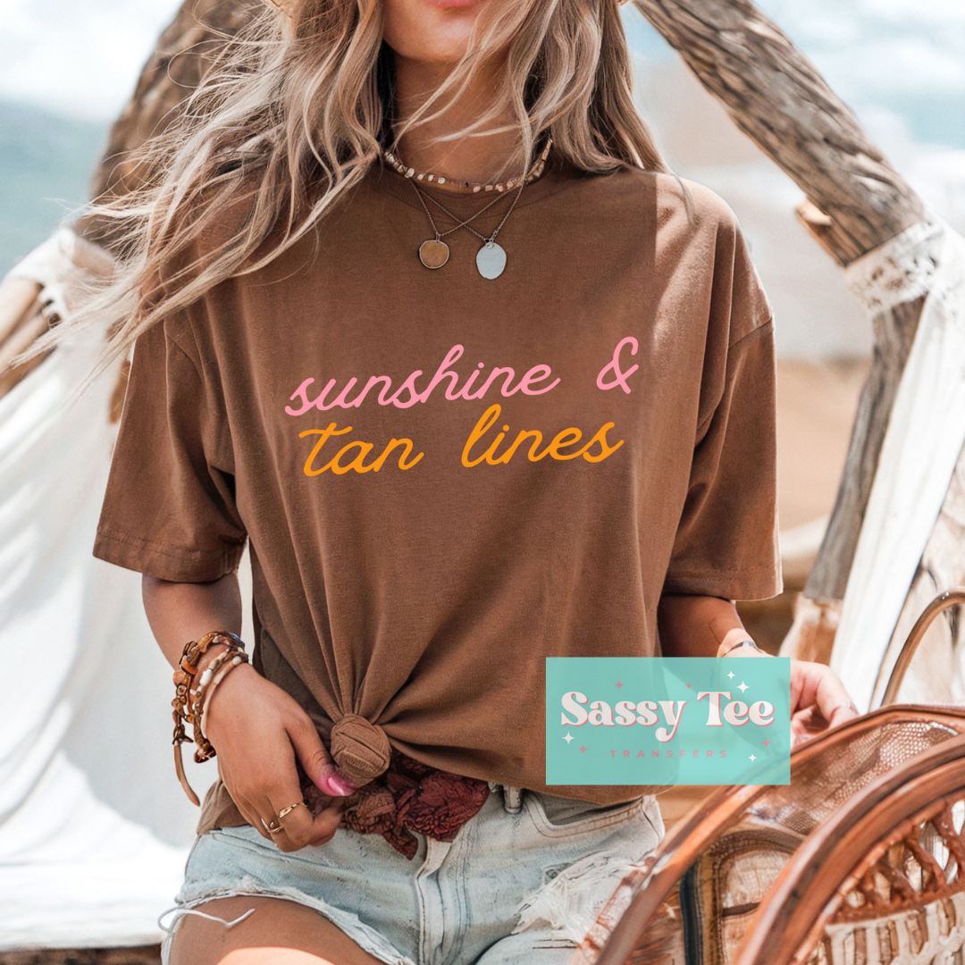 SUNSHINE & TAN LINES