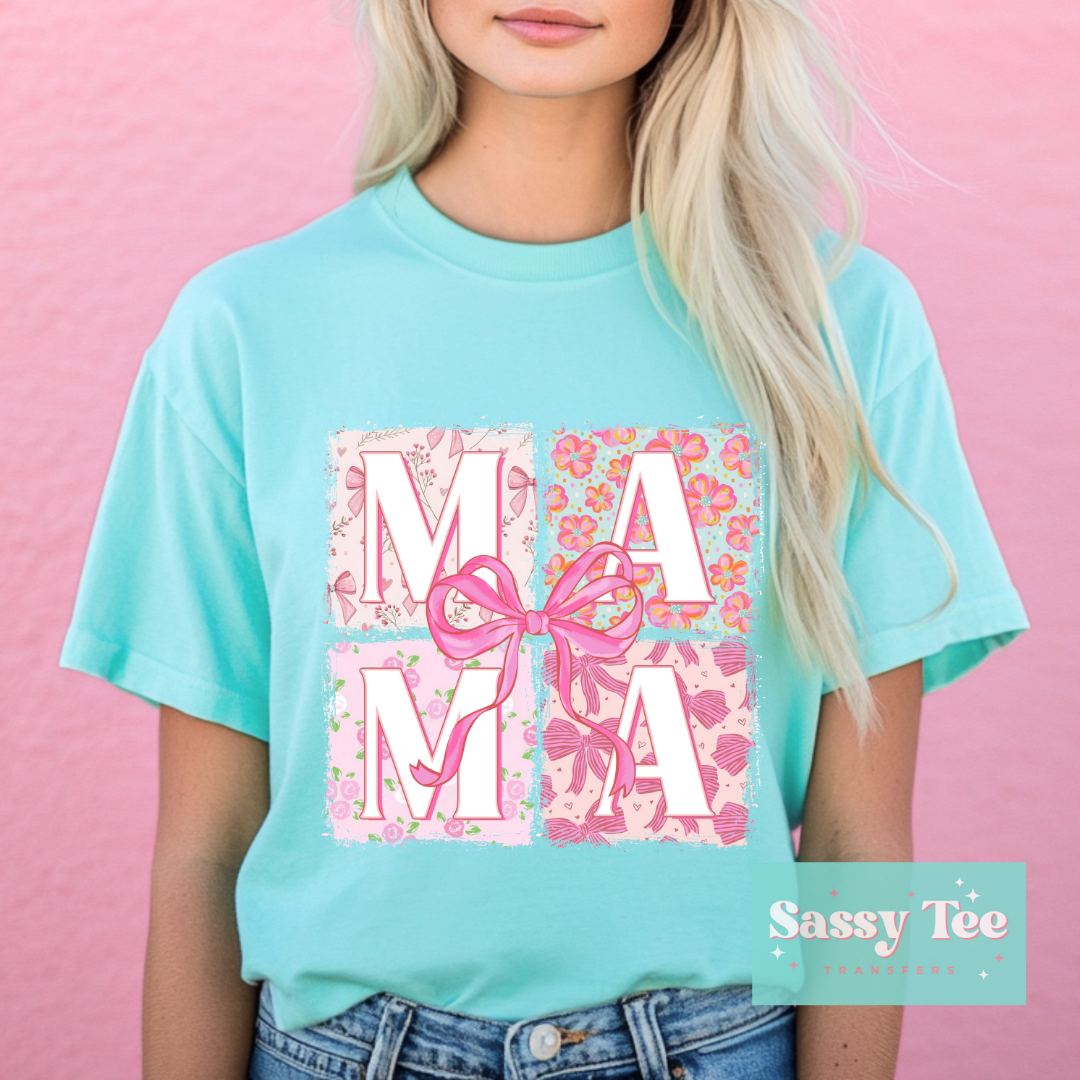 MAMA MINT PINK FLORAL COQUETTE