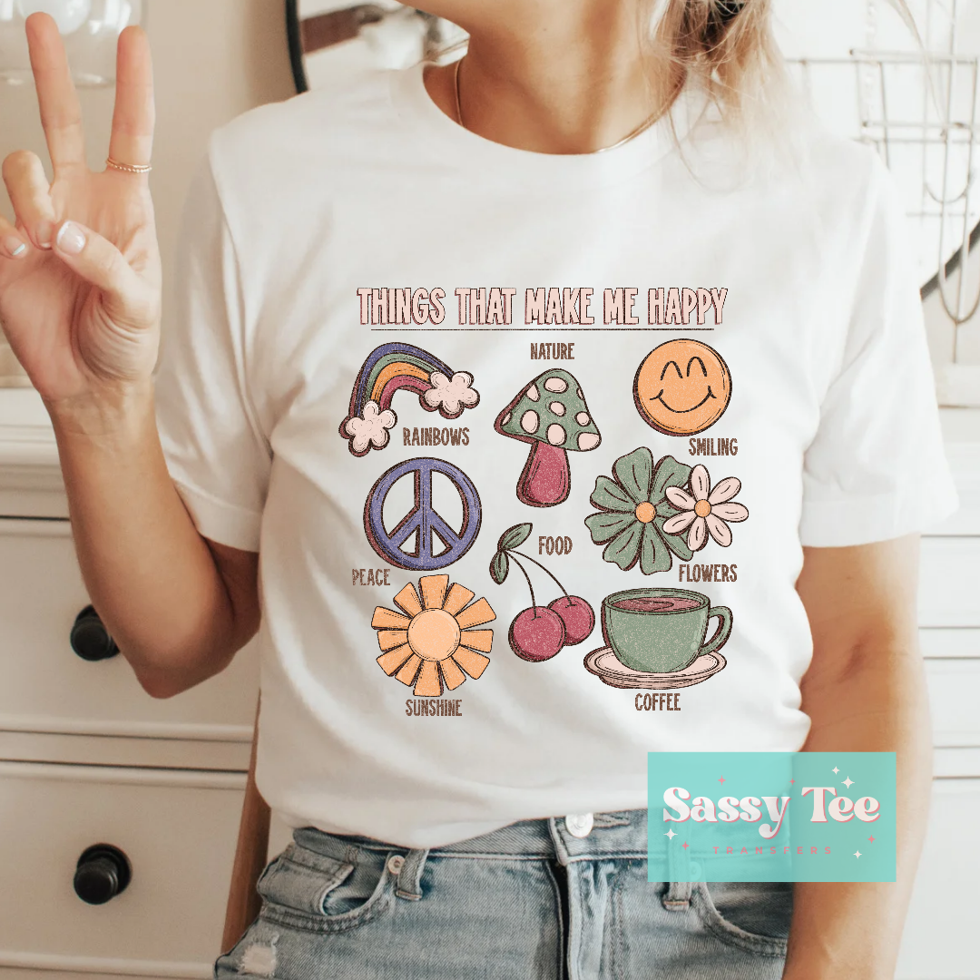 THINGS THAT MAKE ME HAPPY