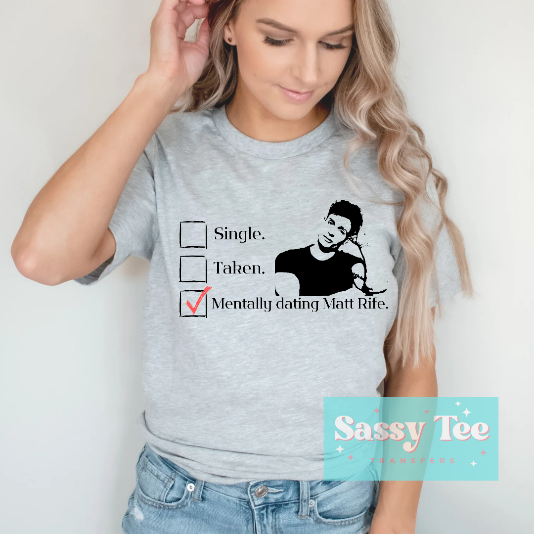 SINGLE TAKEN RIFE