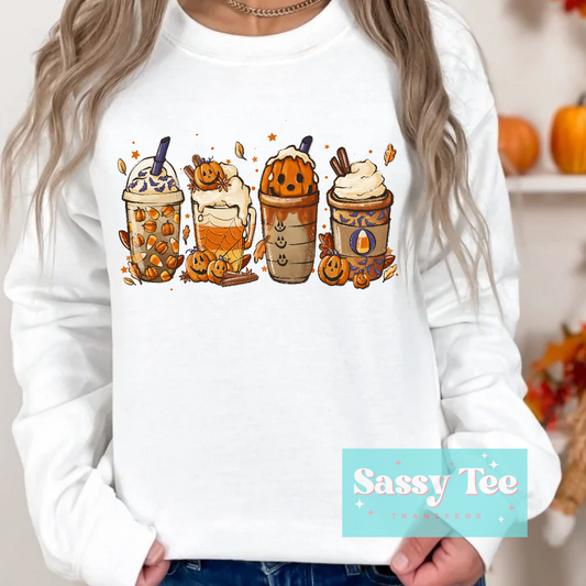 FALL COFFEE PUMPKIN CANDY CORN