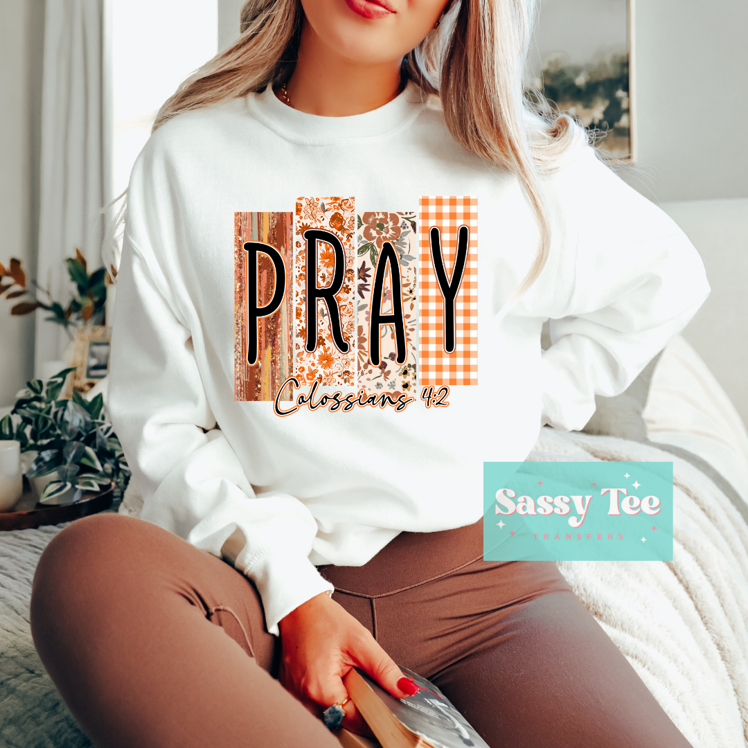 PRAY FALL RETRO FLORAL **Preorder/Restock Ships in 5-10 biz days**
