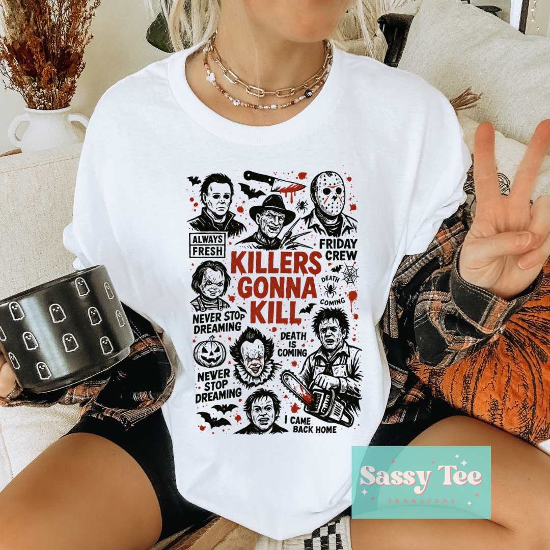 KILLERS GONNA KILL HORROR **Preorder/Restock Ships in 5-10 biz days**