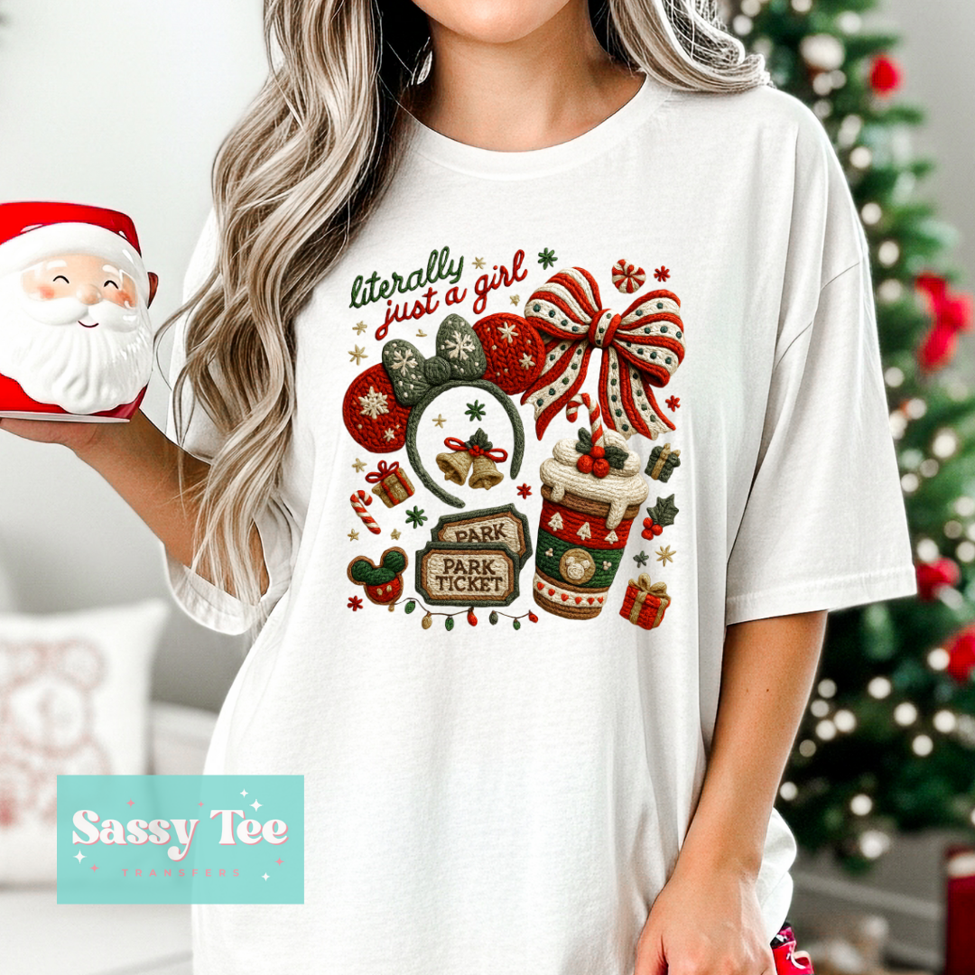 LITERALLY JUST A GIRL MAGIC MOUSE FAUX YARN **Preorder/Restock Ships in 5-10 biz days**