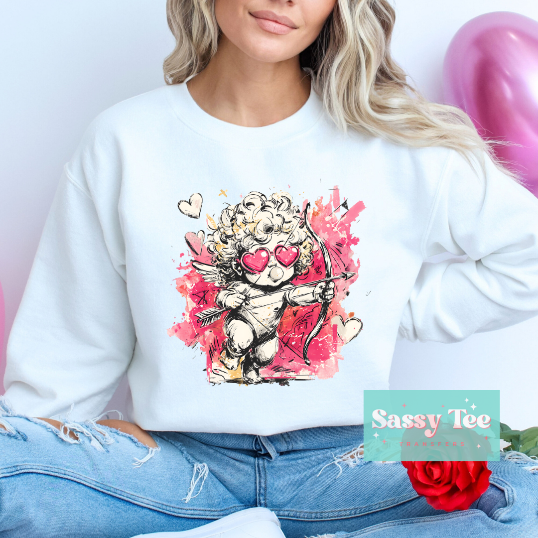 RETRO CUPID PINK BOW ARROW **Preorder/Restock Ships in 5-10 biz days**