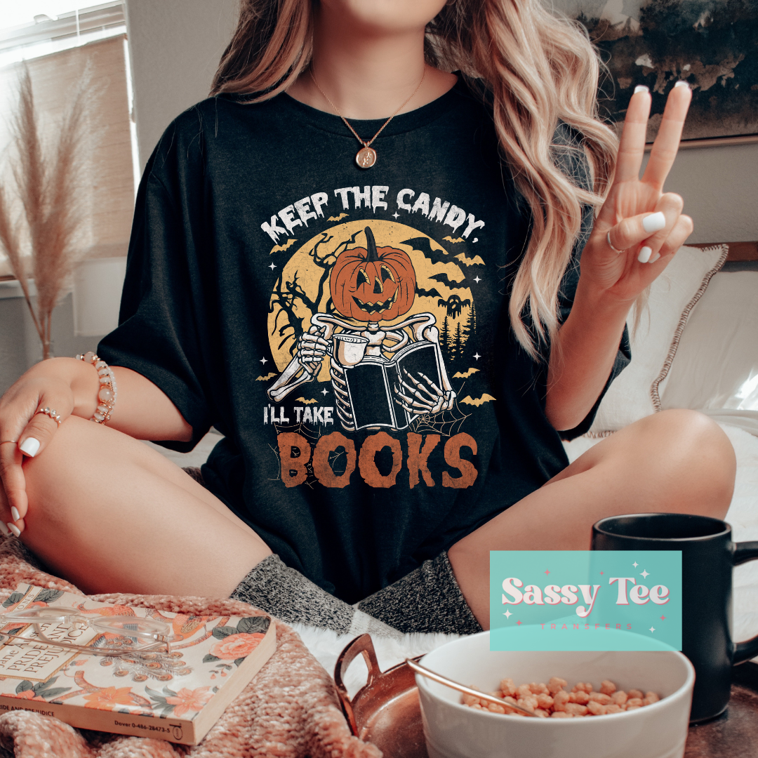 KEEP THE CANDY BOOKS PUMPKIN **Preorder/Restock Ships in 5-10 biz days**