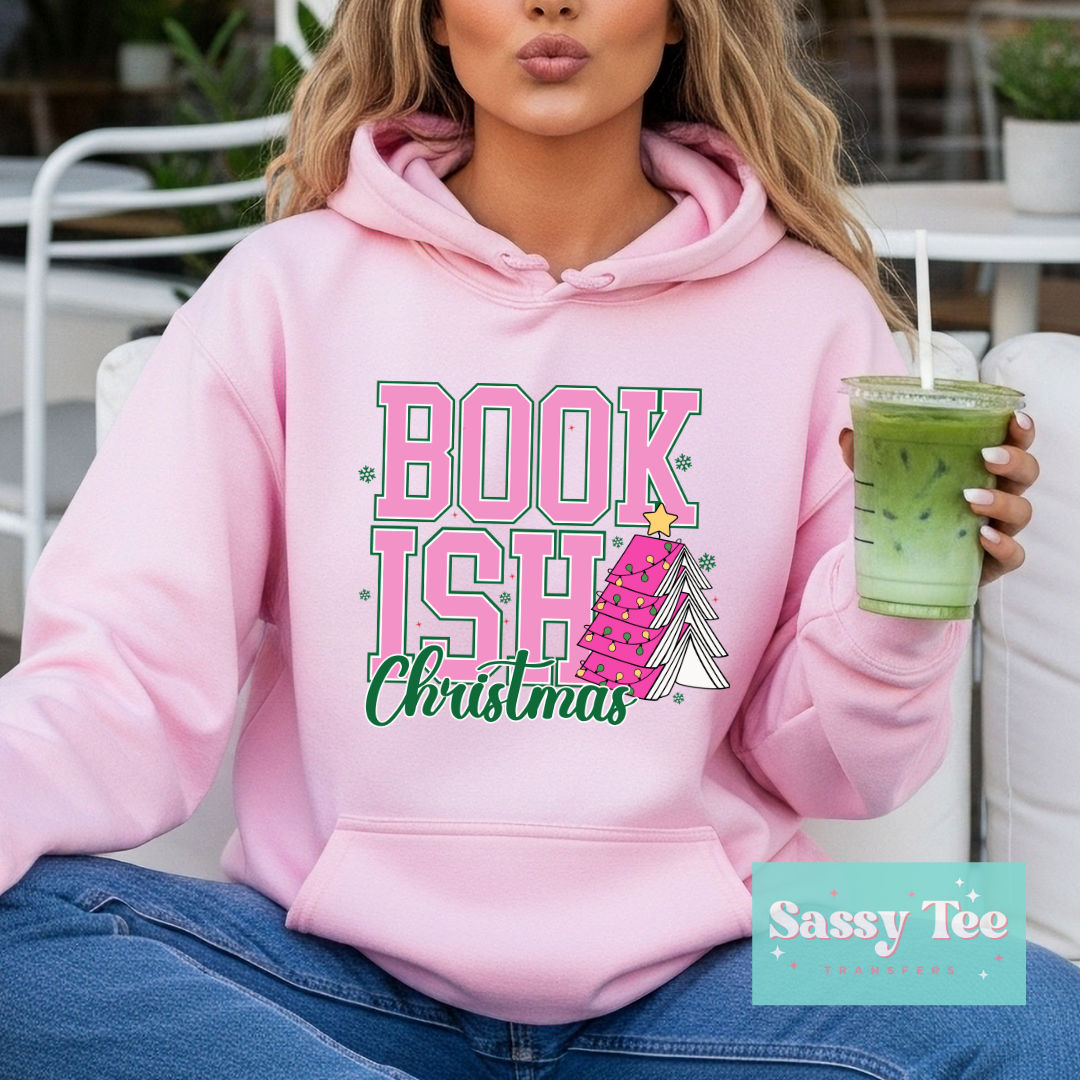 BOOKISH CHRISTMAS PREPPY PINK **Preorder/Restock Ships in Est. 5-10 biz days**