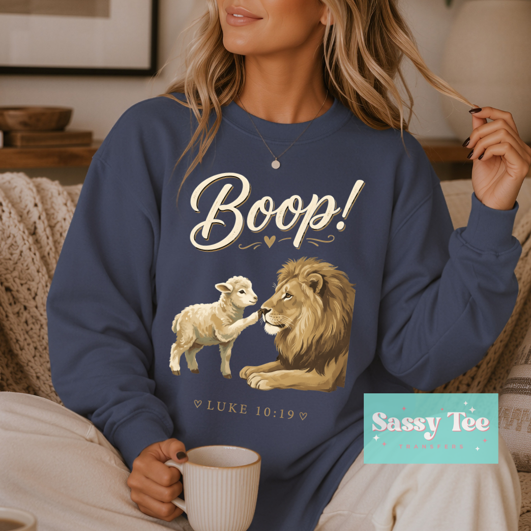 BOOP FAITH LAMB LION **Preorder/Restock Ships in 5-10 biz days** •