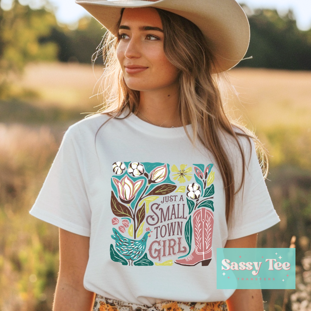 JUST A SMALL TOWN GIRL RETRO