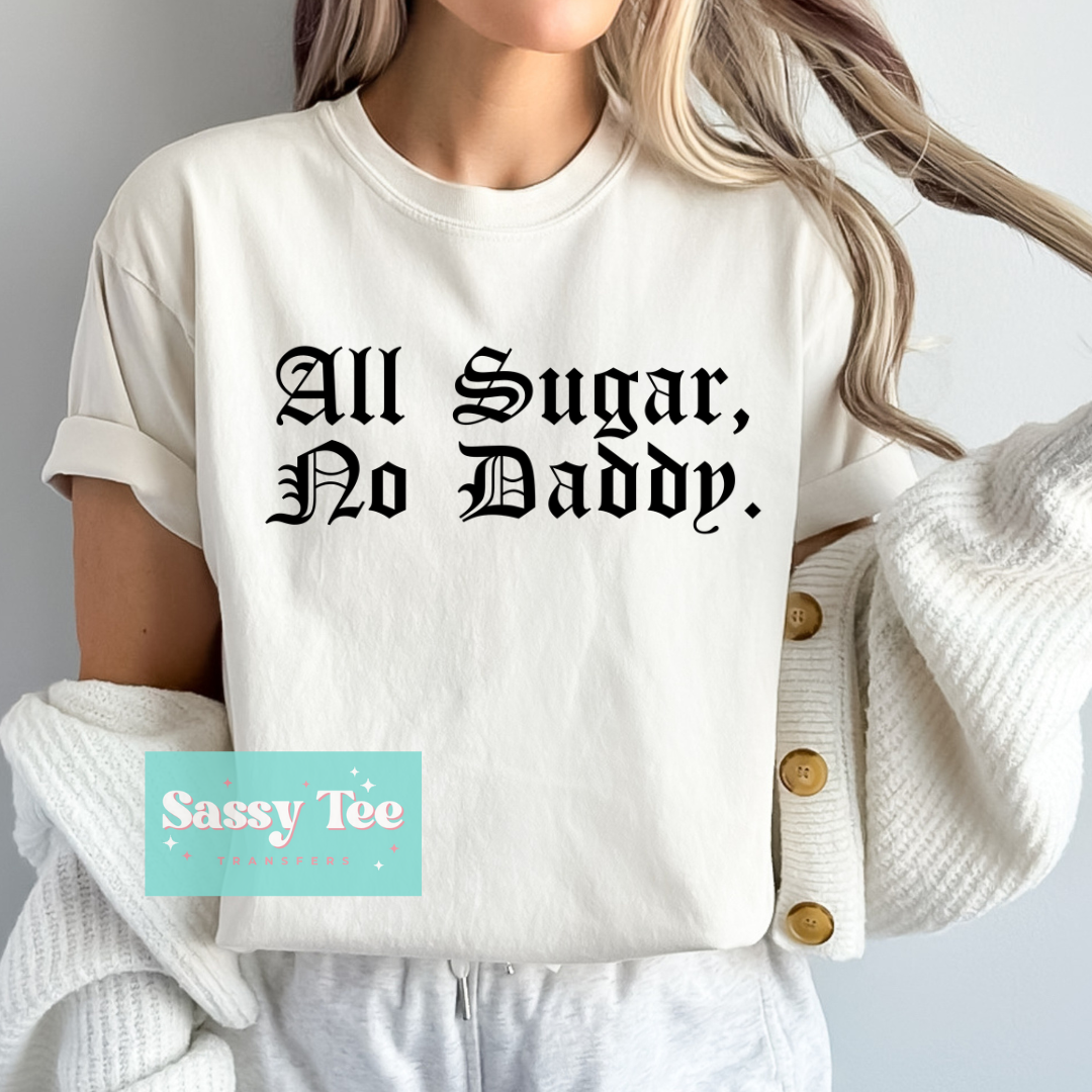 ALL SUGAR NO DADDY Black