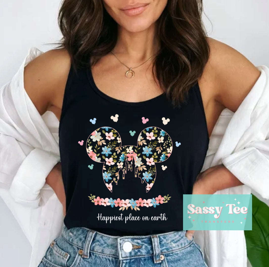 FLORAL MOUSE VACATION