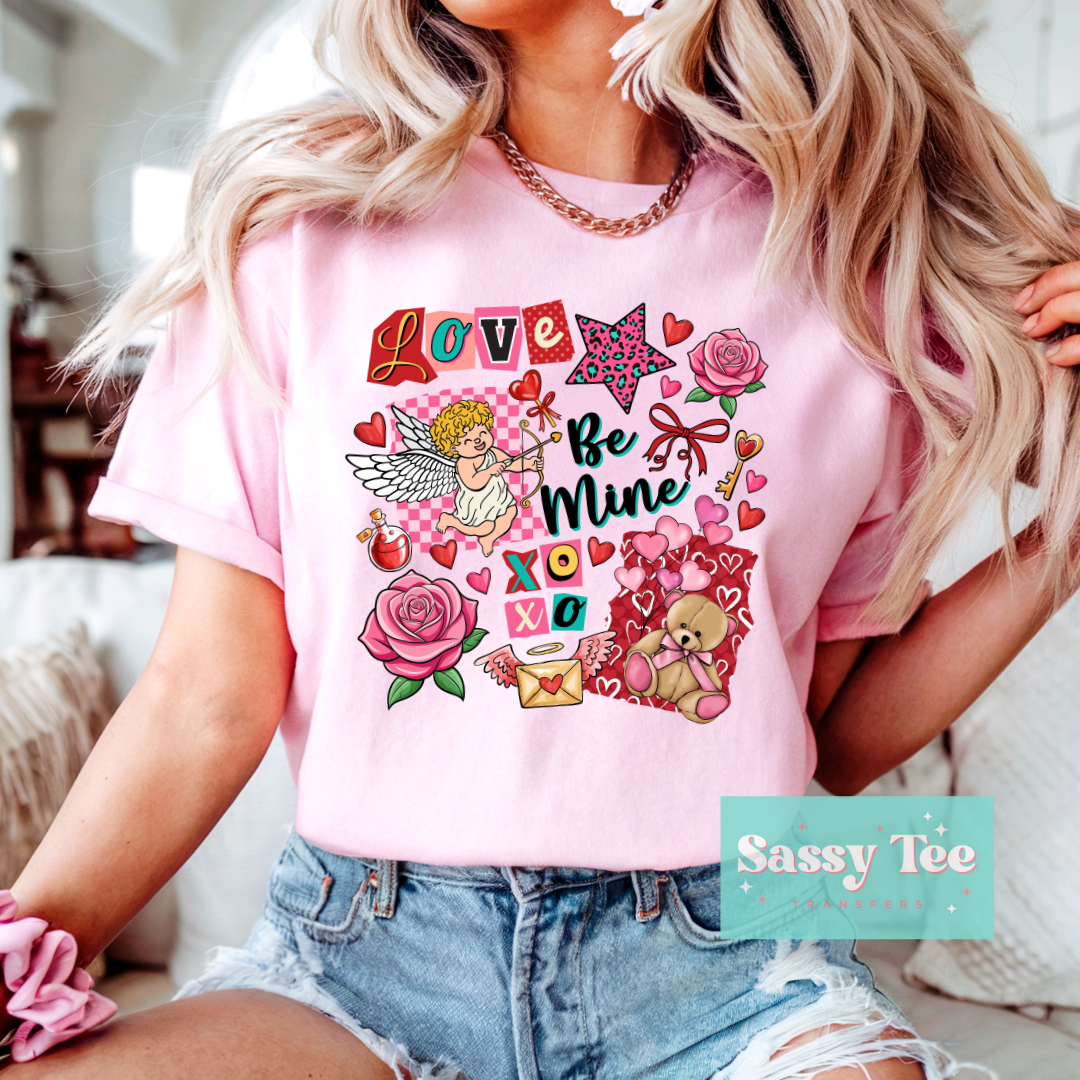 RETRO BE MINE LOVE XO CUPID TEDDY **Preorder/Restock Ships in 5-10 biz days**