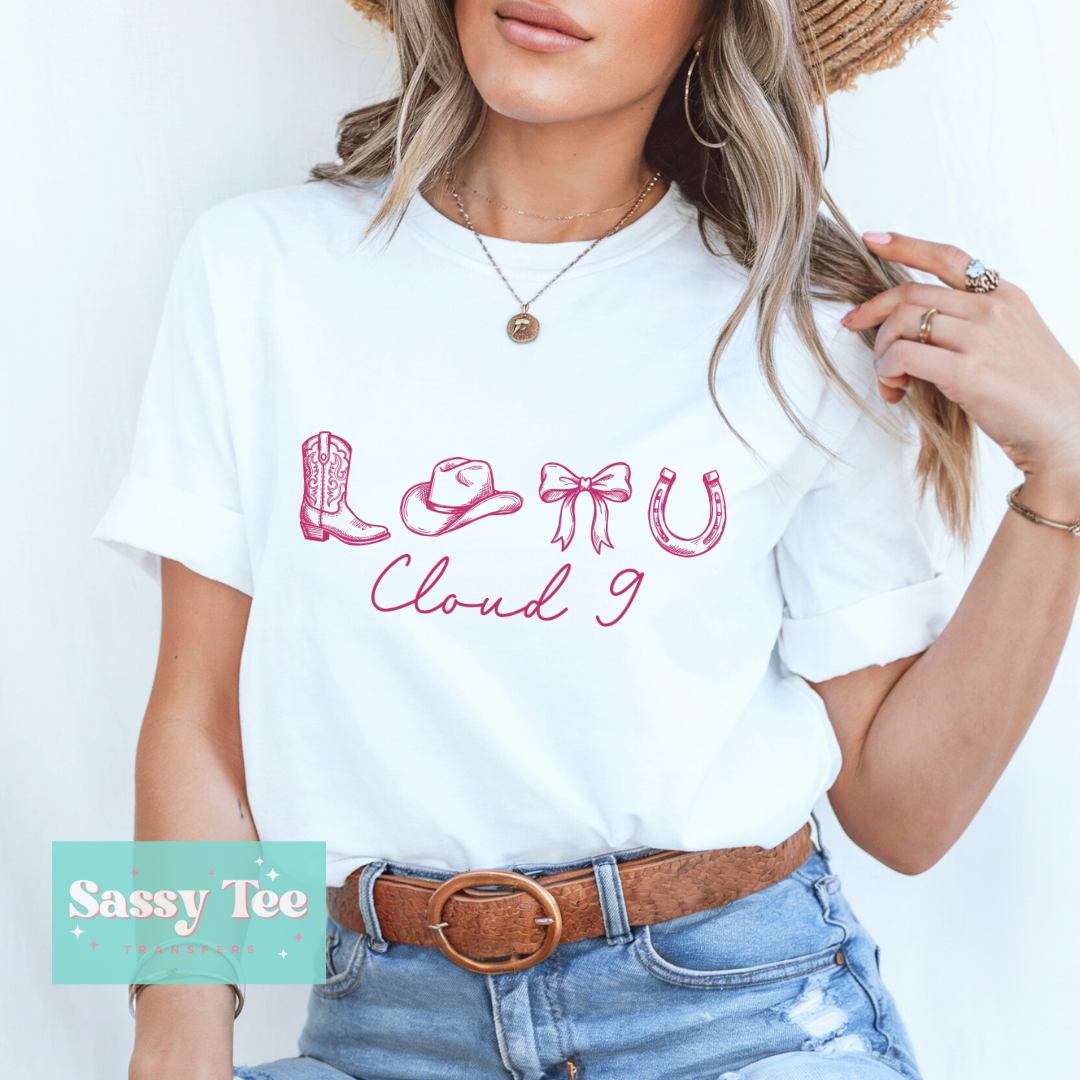 CLOUD 9 PINK WESTERN