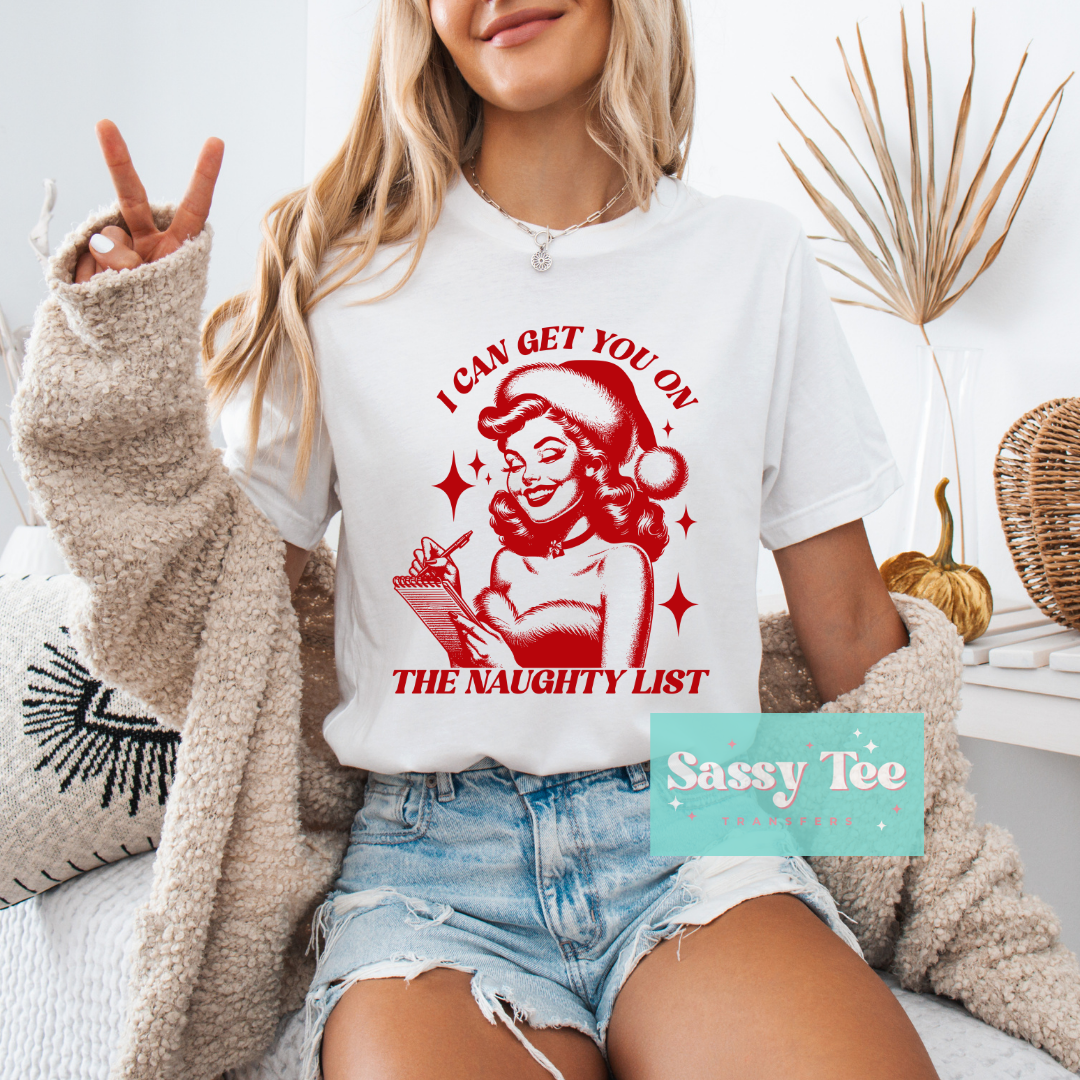 I CAN GET YOU NAUGHTY LIST **Preorder/Restock Ships in 5-10 biz days**