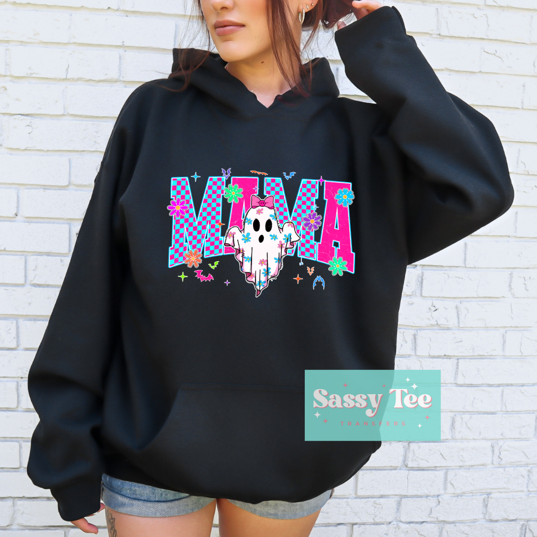MAMA BRIGHT RETRO GHOST BOW **Preorder/Restock Ships in 5-10 biz days**