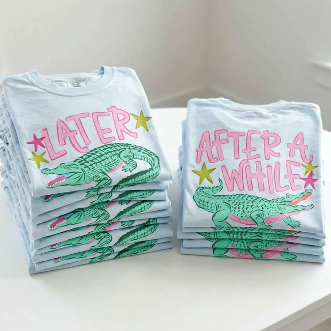 LATER GATOR AFTERWHILE VIRAL Front + Back SET **Preorder/Restock Ships in 5-10 biz days**