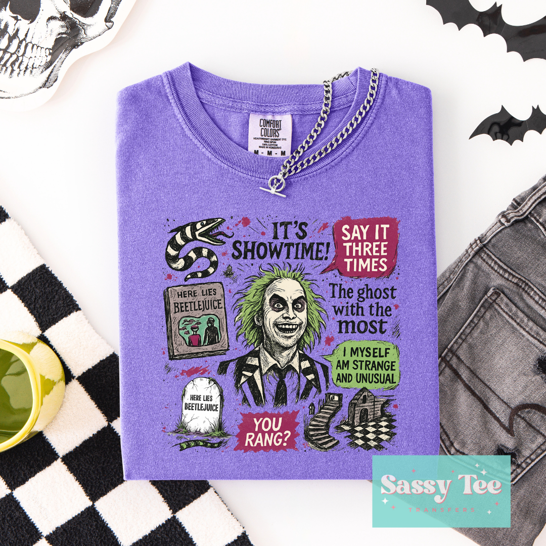 IT'S SHOWTIME BEETLEJUICE **Preorder/Restock Ships in 5-10 biz days**